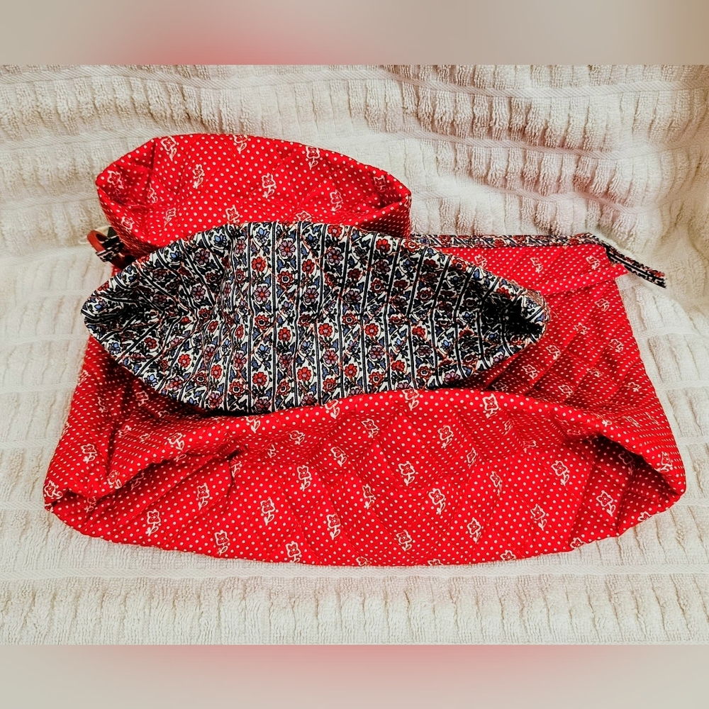 Vera Bradley 3 Pouch Organizer Set in Premium Cotton - Picture 4 of 7